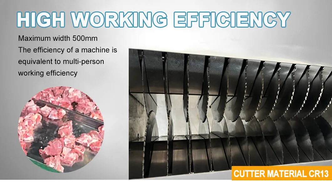 Máquina de Corte de Carne Comercial Cortador de Carne Congelada Máquina de Serrar Costelas de Porco Máquina de Serrar Ossos à Prova d'Água