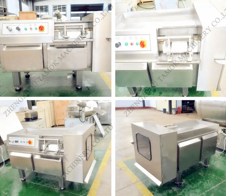 Máquina Industrial de Corte de Cubos de Carne Congelada Dicer de Carne Bovina Fresca Queijo Dicer de Frango