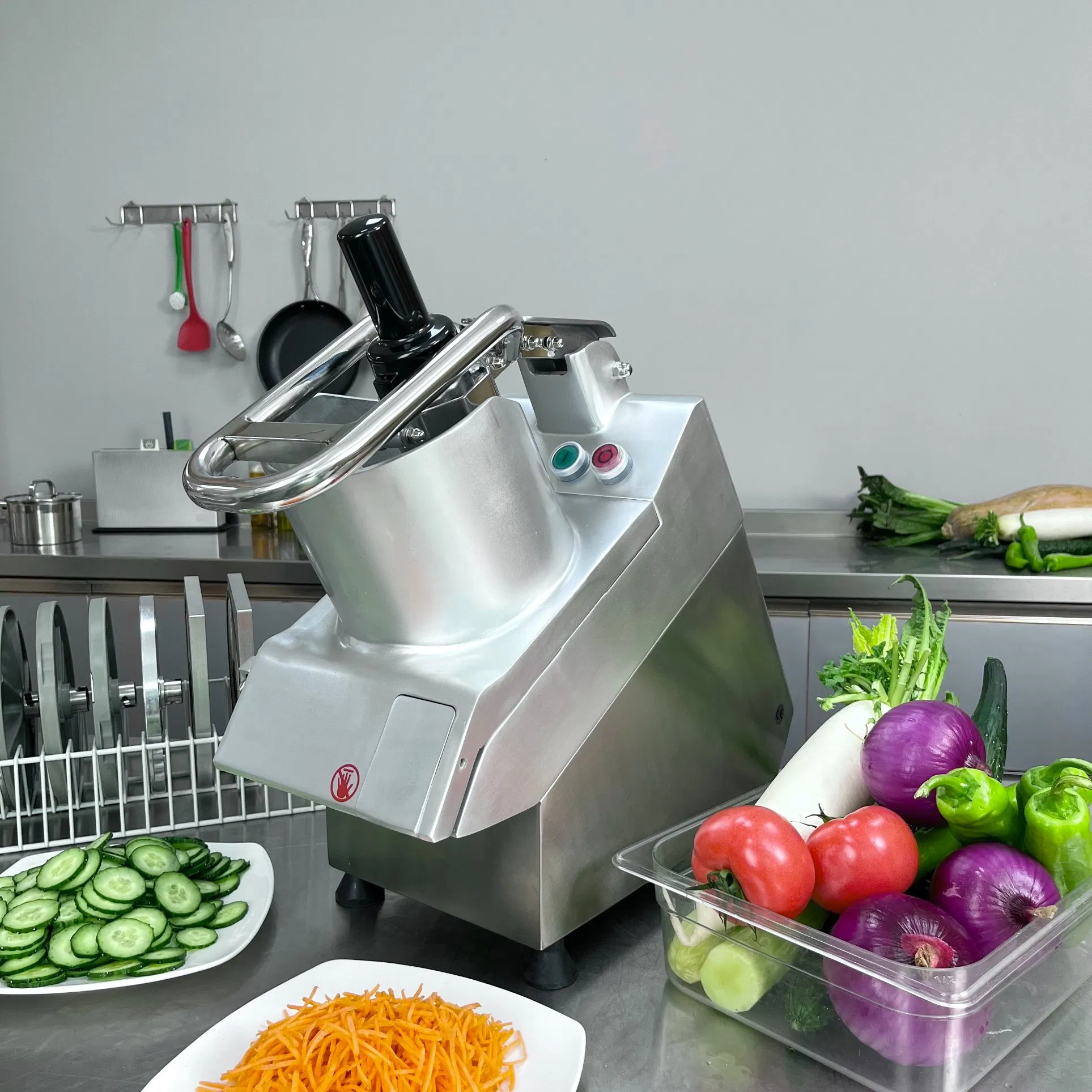 Equipamento de Cozinha em Alta Venda Cortador de Frutas e Legumes em Aço Inoxidável Comercial