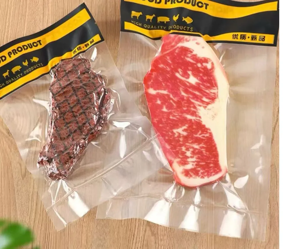 Equipamento de Embalagem a Vácuo Rolante Contínuo para Carne