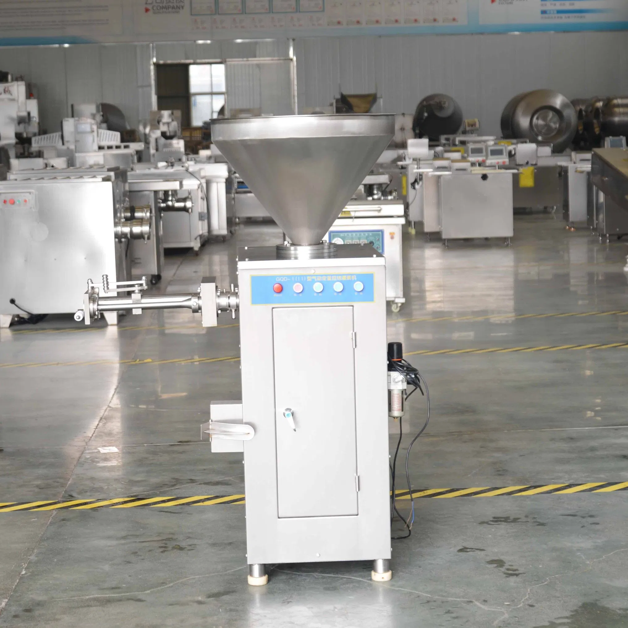 Máquina Automática Comercial de Enchimento de Salsichas para Produção Rápida de Salsichas de Alta Qualidade