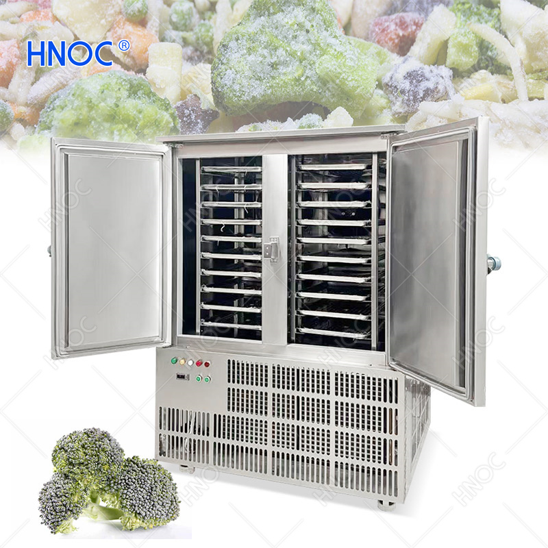 Congelador Comercial Industrial IQF Blast Frio Rápido Chiller Plasma Sorvete Bolinho Fruta Pizza Prato