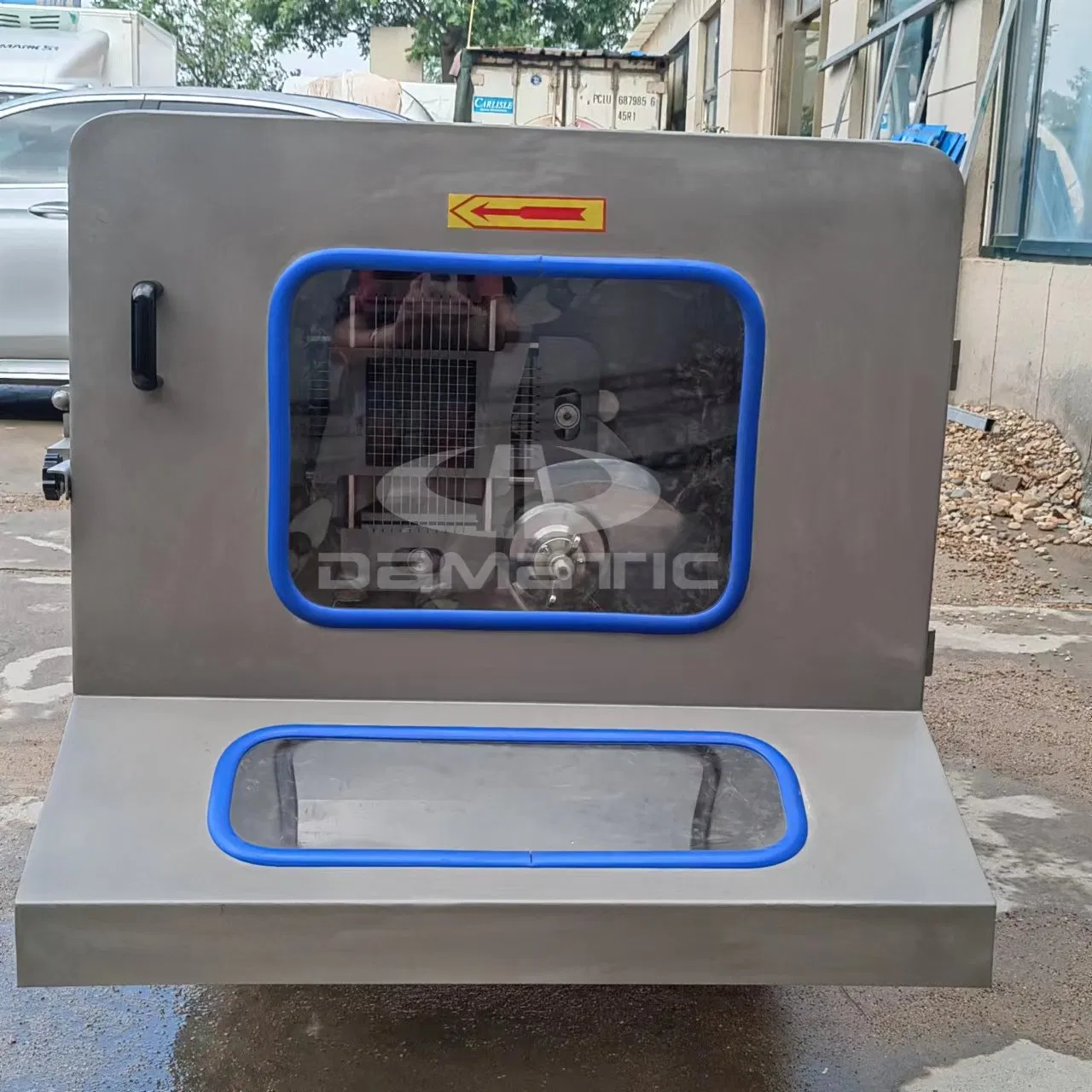 Máquina de Dicer Peixe de Alta Resistência para Processamento Industrial de Carne Congelada