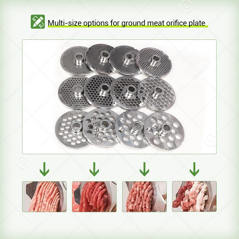 Preço Osso Baixo Italiano 42 Picador 52 Congelado Canadá Moedor Carne Misturador Frango Gigante Elétrico Industrial Moedor de Carne