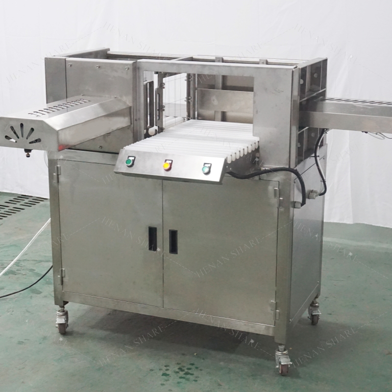 Máquina Automática de Corte de Queijo em Cubos de Aço Inoxidável Sanitário Industrial para Manteiga