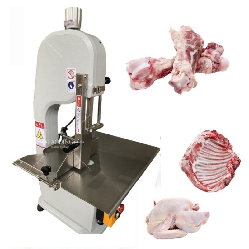 Máquina de serra de carne fornecedora confiável, máquina de corte de osso de cabra, máquina de corte de carne bovina, cortador de osso de peixe, máquina de corte de osso de frango, preço