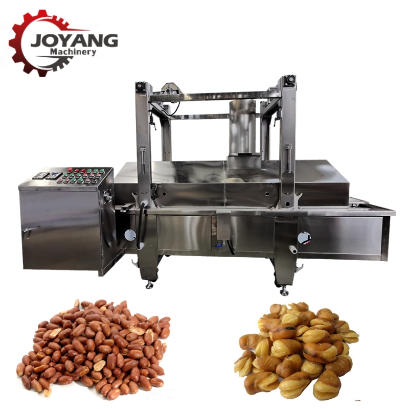 Fritadeira Contínua Avançada para Processamento Industrial de Snacks Fritos e Frutos do Mar
