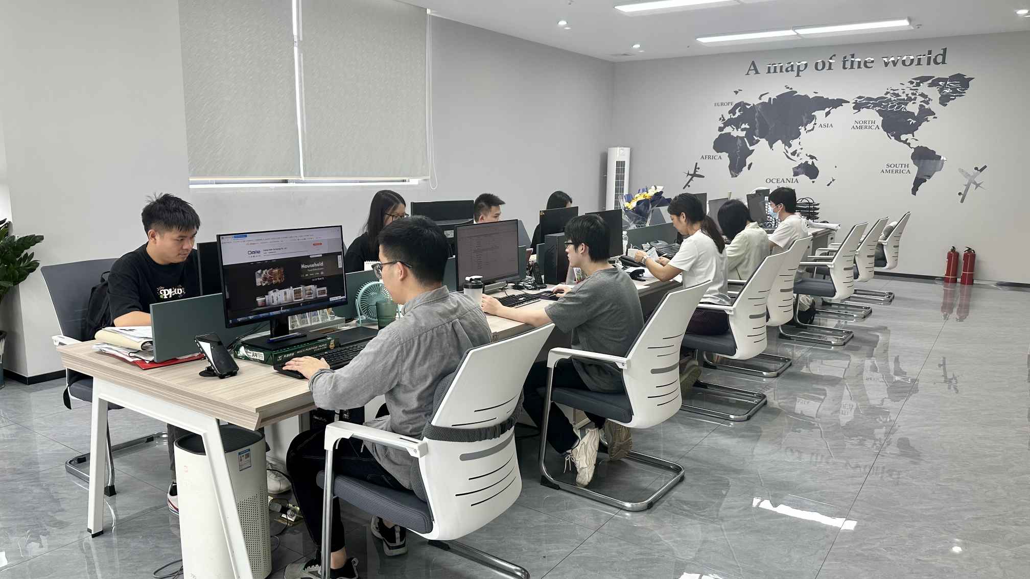 Linha de produção inteligente da Shandong Shiraz Machinery — equipamentos de processamento de alimentos em operação