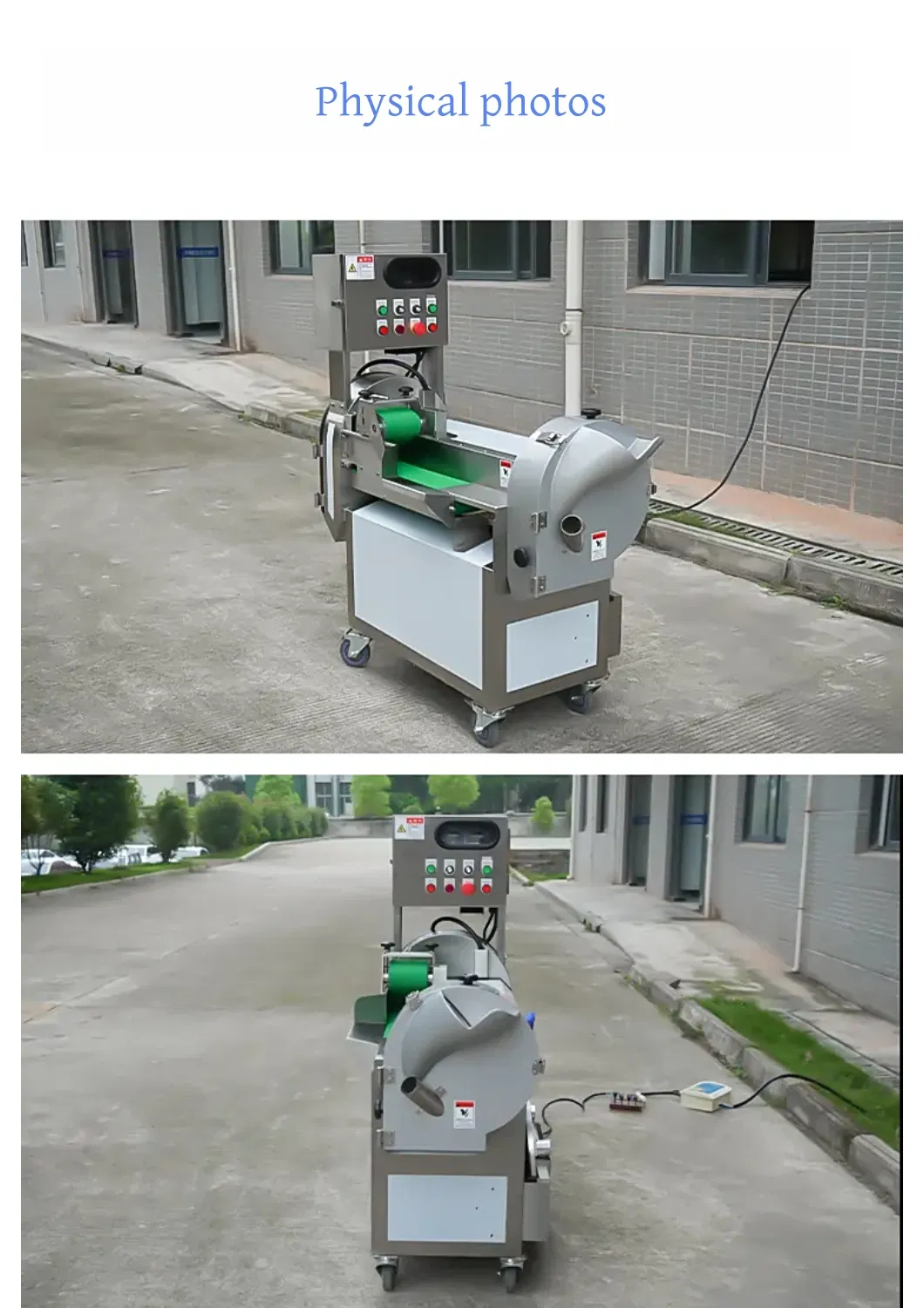 Dqc801A Máquina Slicadora Automática Comercial de Frutas e Legumes