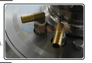 Conector da água de refrigeração