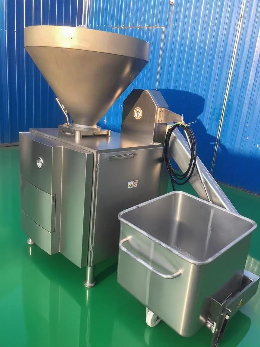 Interface Amigável para o Operador Máquina de Enchimento de Linguiça Comercial com Cortador de Linguiça