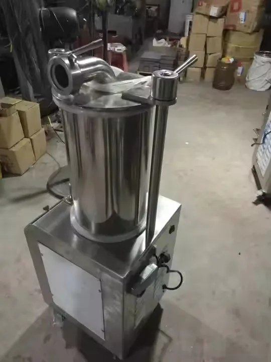 Máquina de Fazer Linguiça Hidráulica Comercial 35L Enchedor de Linguiça
