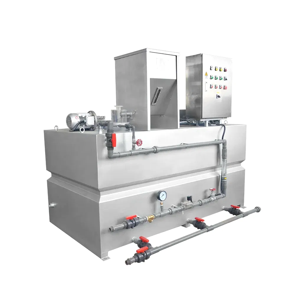 Máquina de Alimentação Automática de Coagulante Equipamento de Descarte de Resíduos de Planta de Esgoto Municipal