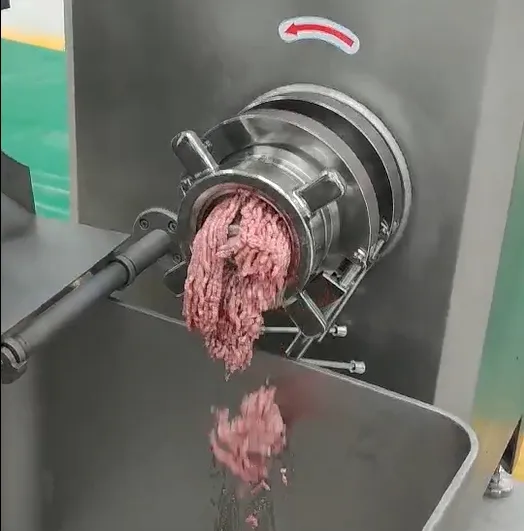 Moedor de Carne Industrial Pesado para Processamento de Carne Fresca Mincer Misturador Moedor
