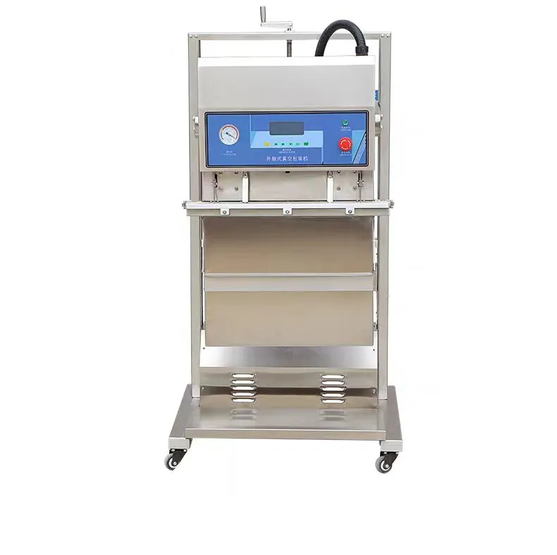 Elevação dianteira da máquina de embalagem