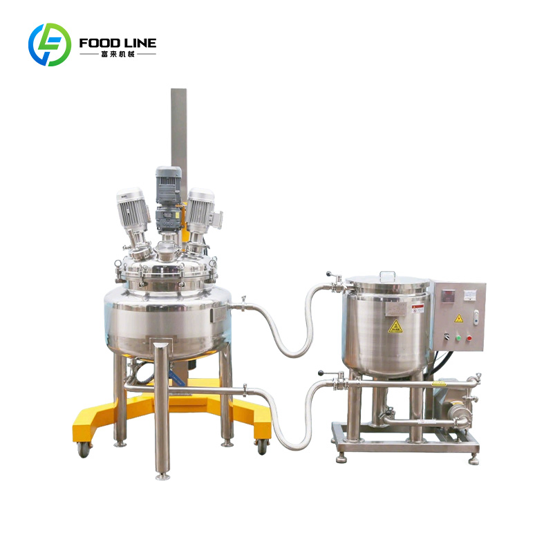 Unidade Emulsificadora Industrial de Salada de Alta Escala, Totalmente Automática, Durável e de Qualidade Superior