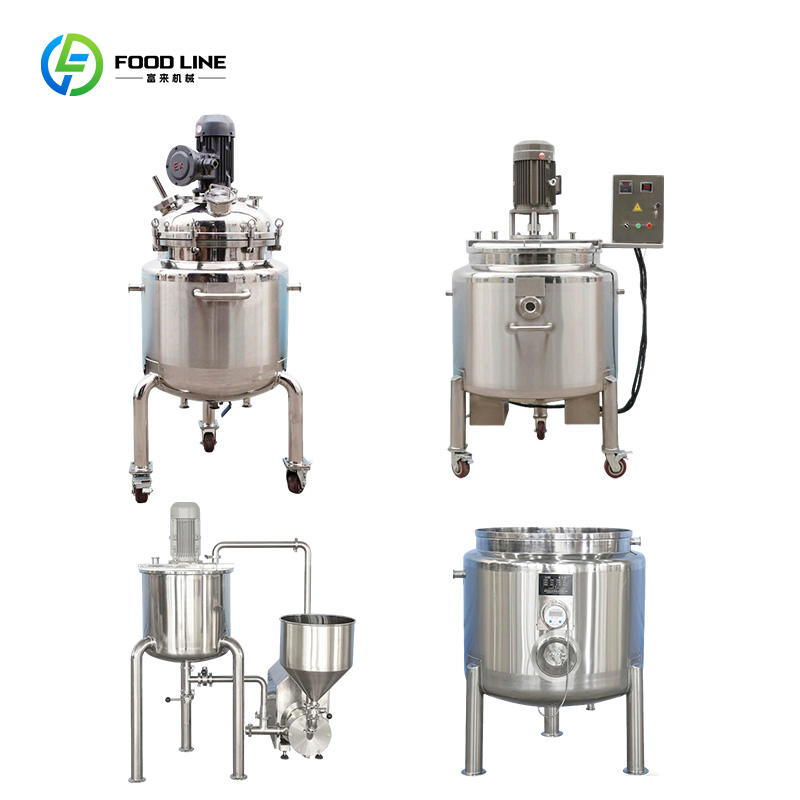 Unidade Emulsificadora Industrial de Salada de Alta Escala, Totalmente Automática, Durável e de Qualidade Superior
