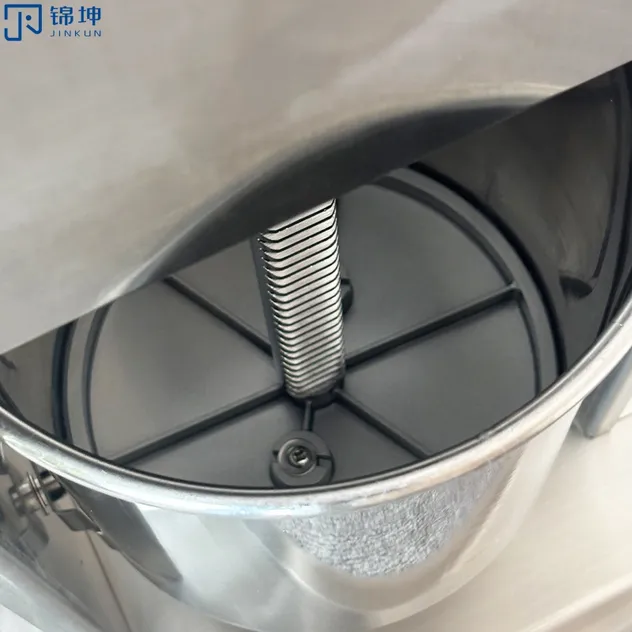 Estrutura Interna da Máquina de Encher Salsichas Manual 10L Comercial