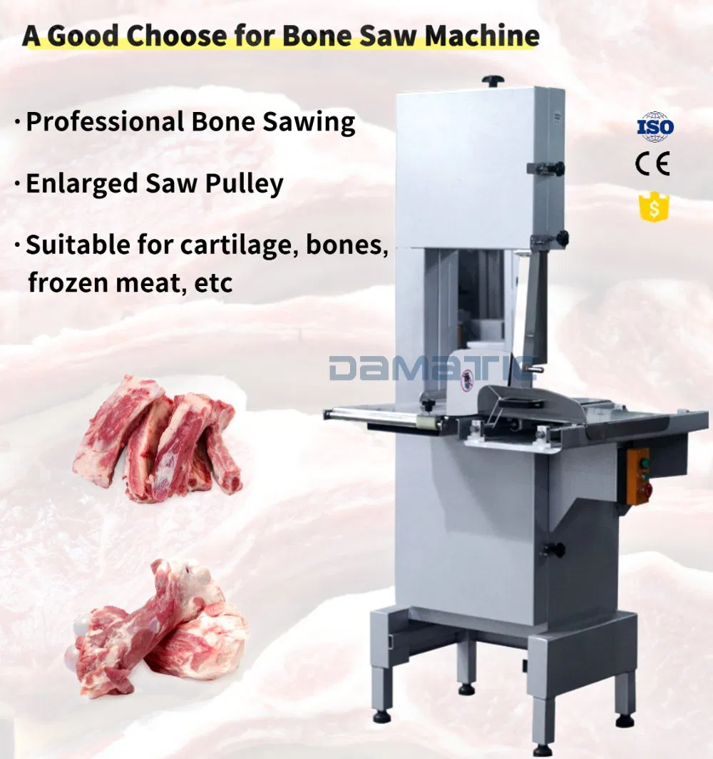 Máquina de Corte de Carne e Ossos Industrial Elétrica Grande com Serra de Ossos de Alta Qualidade