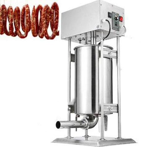 Máquina de Enchimento e Recheio de Salsichas Elétrica de Uso Comercial e Alta Resistência