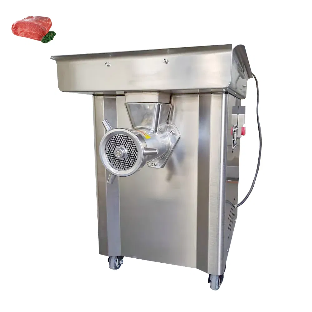 Moedor de Carne Congelada Comercial Barato Moedor de Carne Caseiro Moedor de Carne em Aço Inoxidável Cortador Fatiador de Carne Congelada Moedor de Carne Congelada Industrial