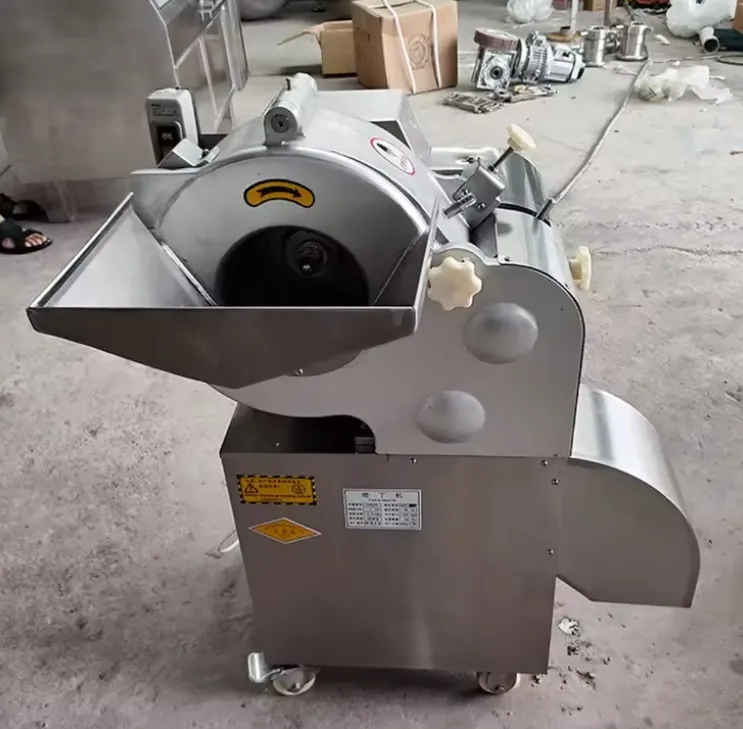 Máquina Industrial de Corte de Legumes em Cubos, Máquina de Dicer de Frutas e Legumes