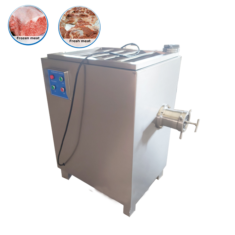 Moedor de Carne Congelada Comercial Barato Moedor de Carne Caseiro Moedor de Carne em Aço Inoxidável Cortador Fatiador de Carne Congelada Moedor de Carne Congelada Industrial