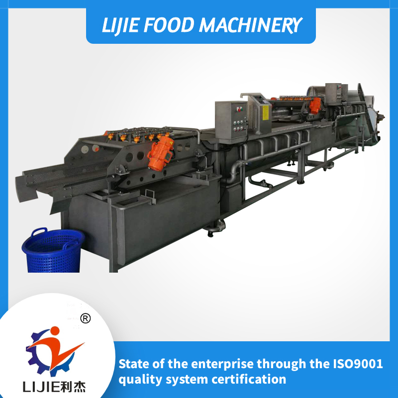 Máquina Industrial Automática de Corte, Dicing e Lavagem de Repolho e Alface