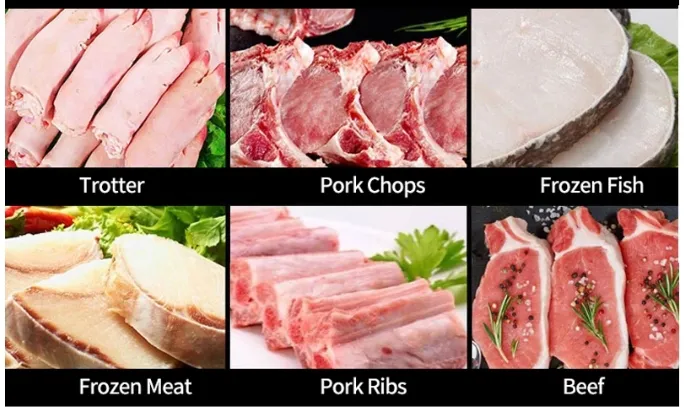 Máquina de Corte de Ossos de Carne Congelada Comercial, Máquina de Serragem de Ossos, Cortador de Ossos de Carne
