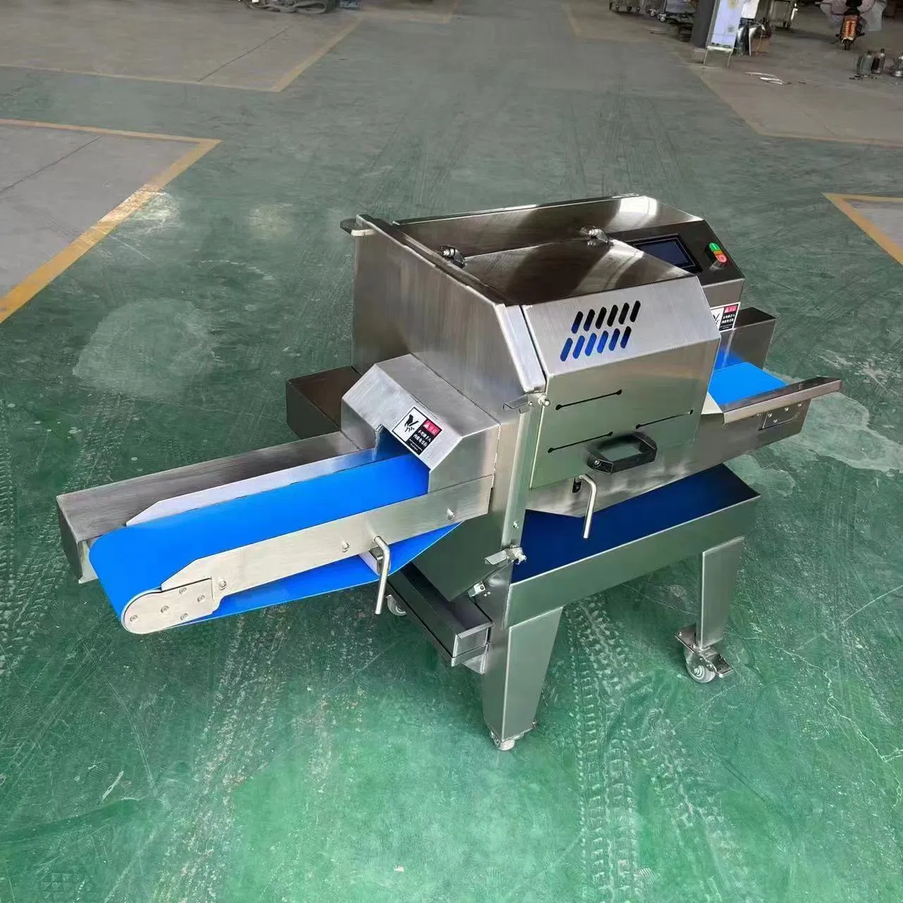 Máquina Industrial de Corte de Cogumelos Fatiadora de Cogumelos Cortador de Carne Suína e Bovina Máquina de Dicer Cogumelos