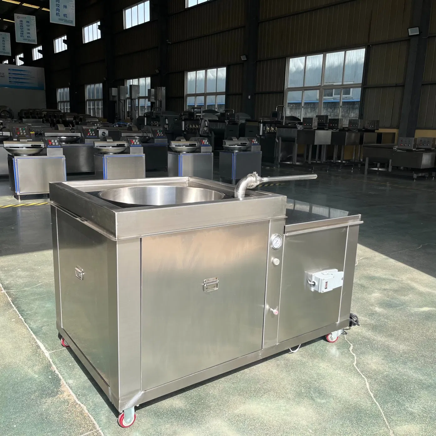 Máquina de Encher Salsichas de Grau Comercial para Produção Eficiente de Carne