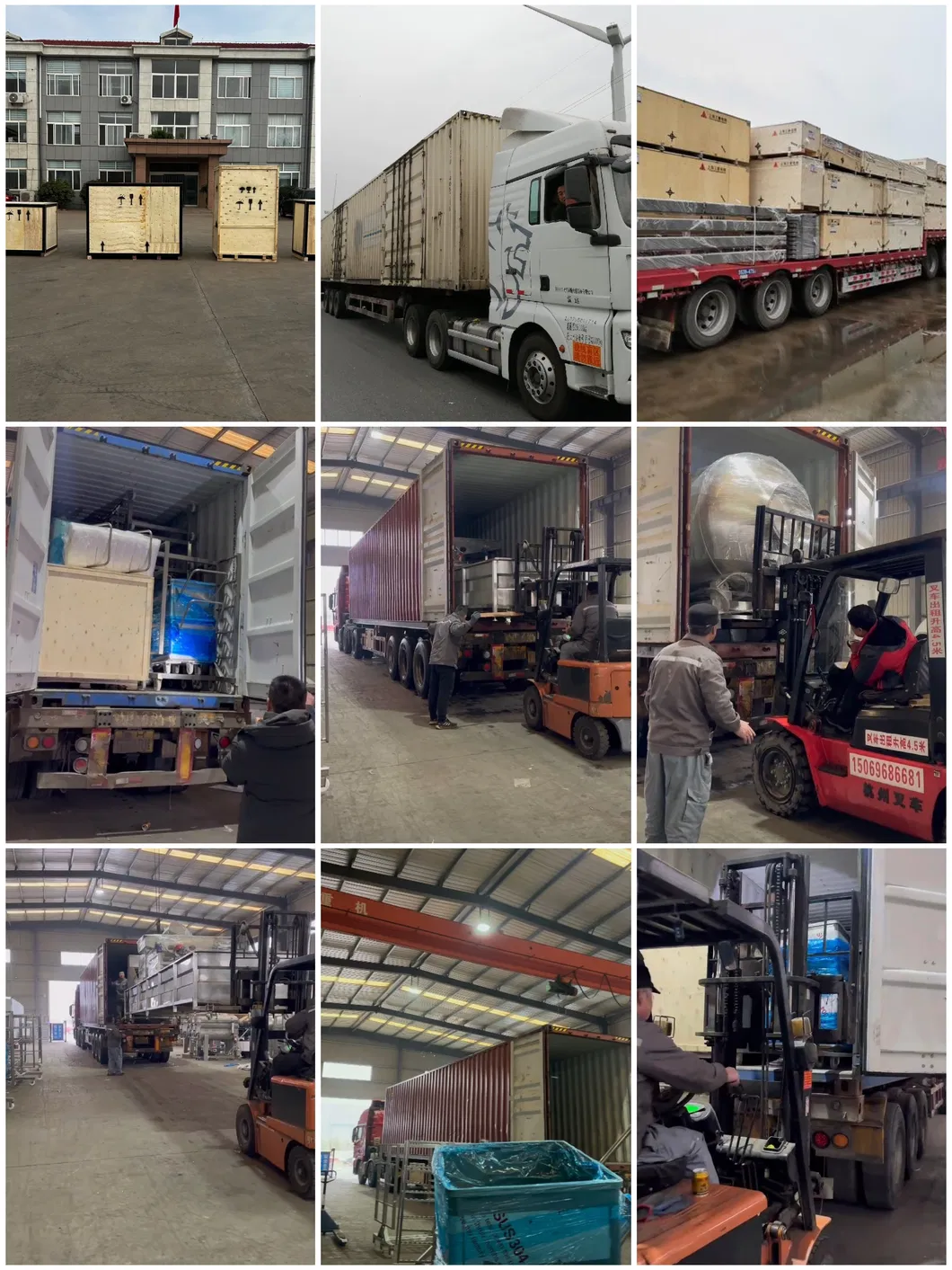 Processo de Embalagem e Envio do Equipamento