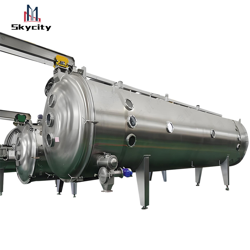 Desidratador a Vácuo por Congelamento Industrial para Processamento de Frutas e Legumes
