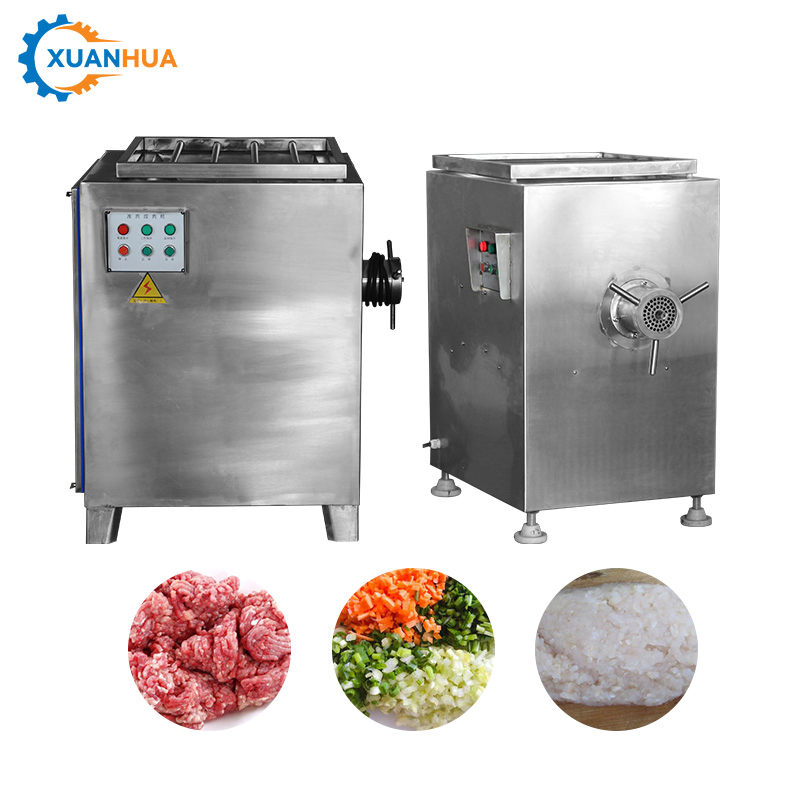 8mm 10mm Equipamento de Moagem de Carne Moedor de Carne Industrial Moedor de Carne Congelada