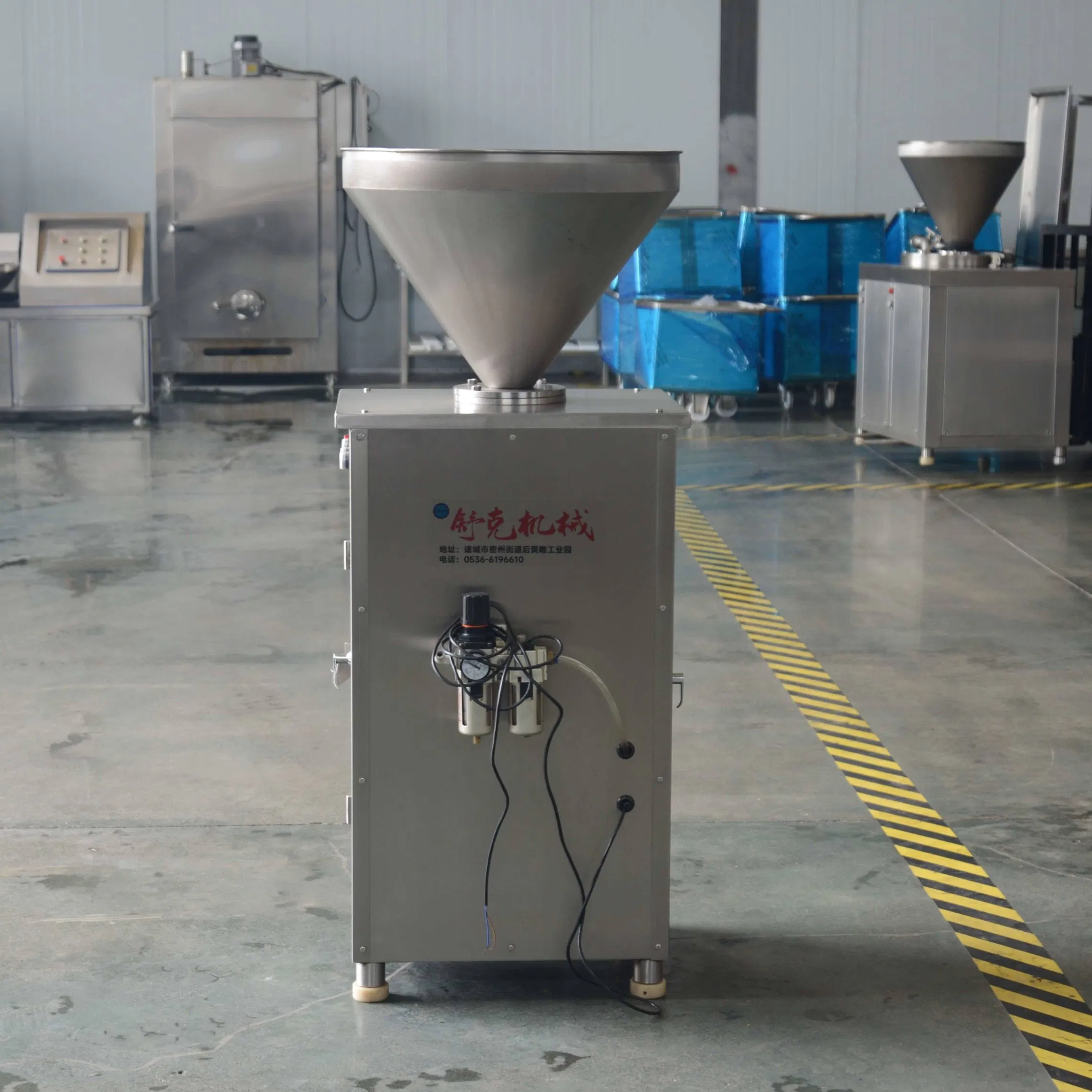 Máquina Automática Comercial de Enchimento de Salsichas para Produção Rápida de Salsichas de Alta Qualidade