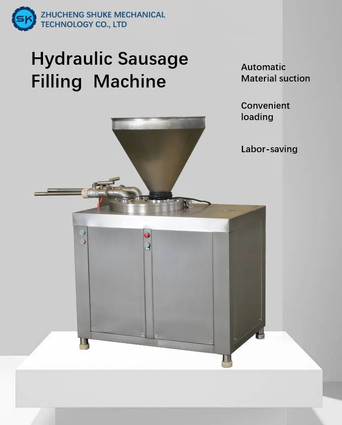Máquina de Encher Salsichas Hidráulica Elétrica para Restaurantes em Alta Venda