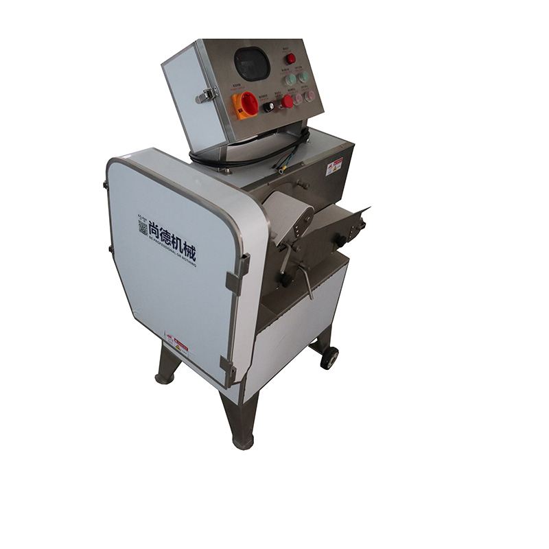 Máquina Industrial de Corte de Carne para Costelas e Cubos Congelados