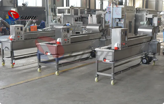 Sistema Avançado de Fritura Contínua para Produção de Batata Frita com Controle Automatizado
