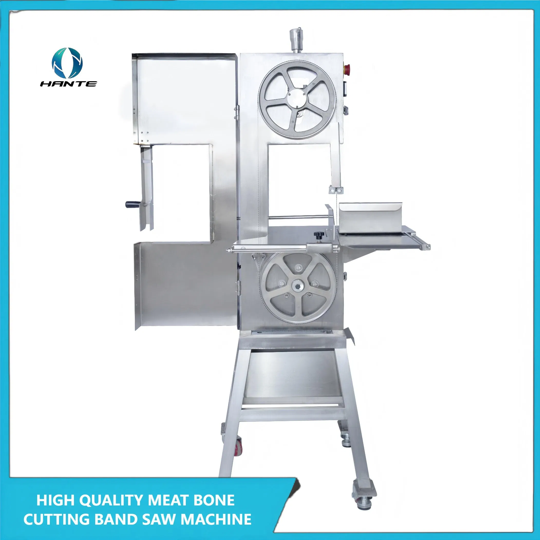 Serra de Osso Elétrica Multifuncional Inteligente de Alto Desempenho Alta Capacidade Sanitária Confiável para Alimentos Machinery-310 Máquina de Corte de Osso Vertical