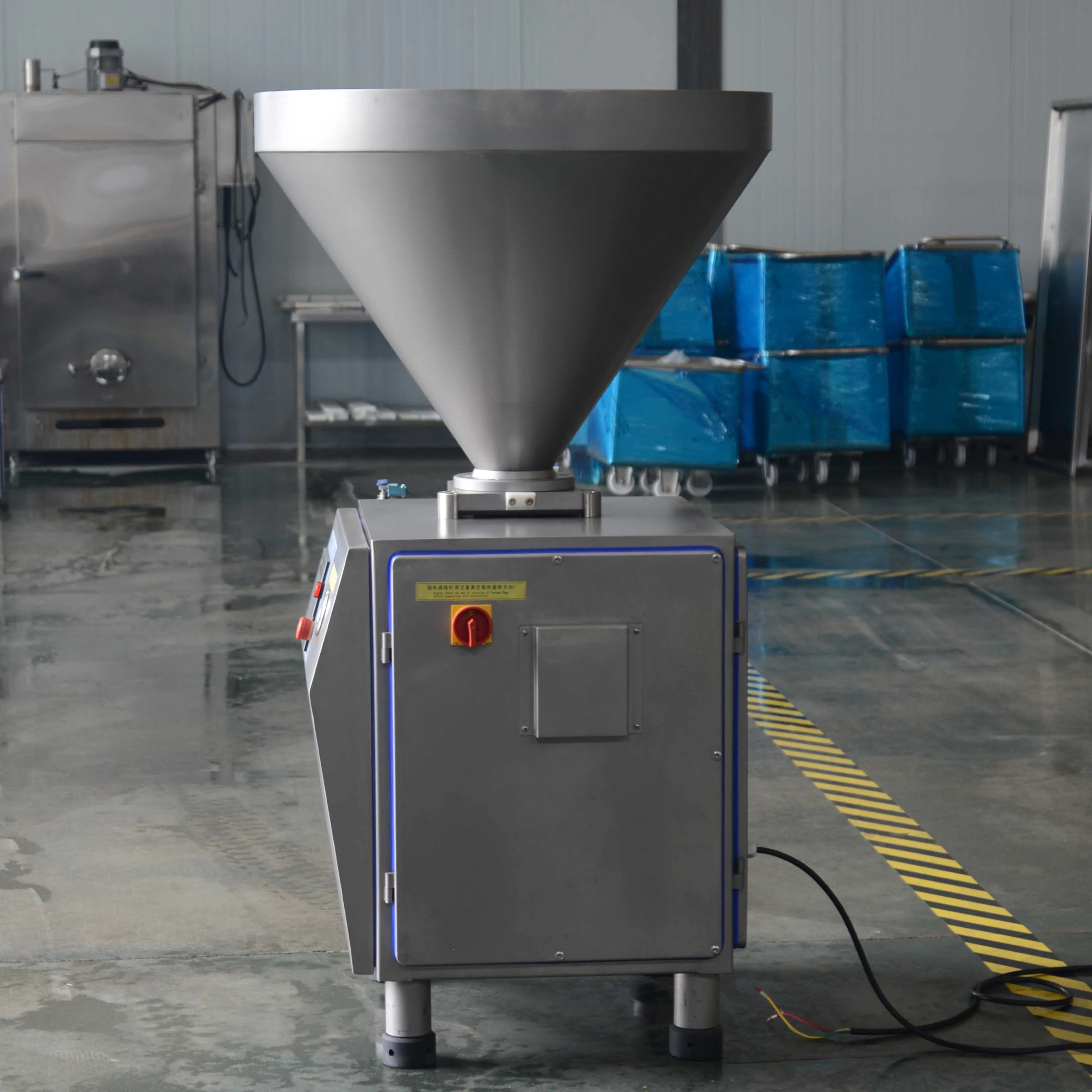 Máquina de Enchimento de Salsichas Comercial para Enchimento Rápido de Salsichas