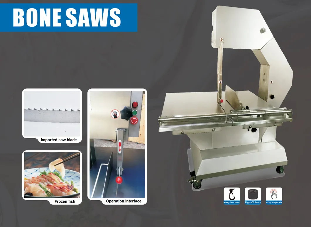 Máquina de Serragem de Ossos Serra Elétrica para Ossos Peixes Congelados Máquina de Serragem de Ossos para Aves