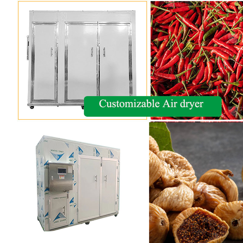 Industrial Electric Air Source Heat Pump Sausage Food Vegetable Fruit Dehydrator