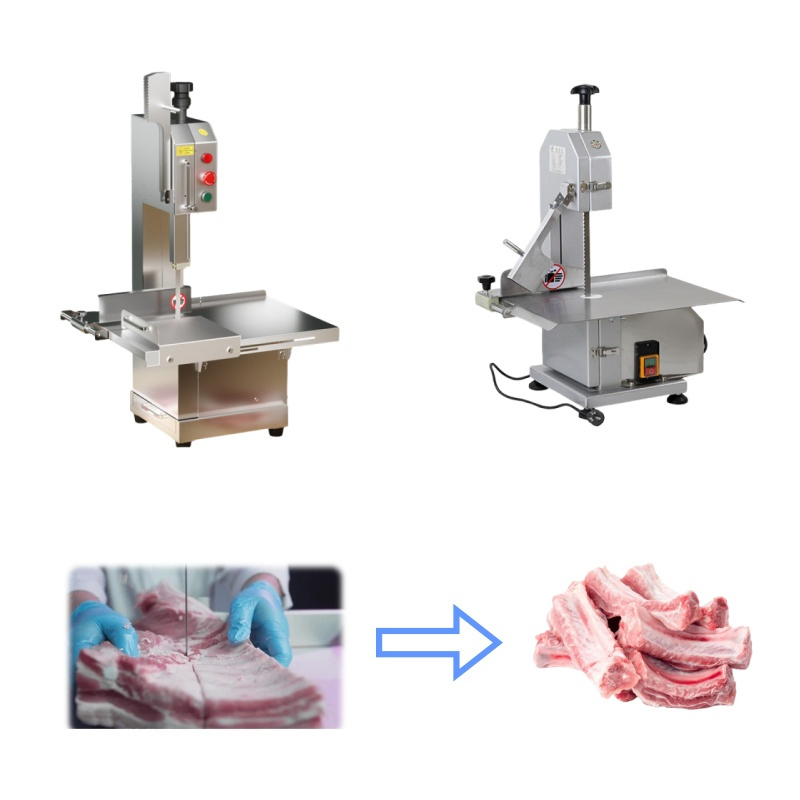 Hc-Jg-250 Máquina Elétrica Vertical de Corte de Ossos de Carne Máquina de Corte de Carne Congelada de Carne Bovina