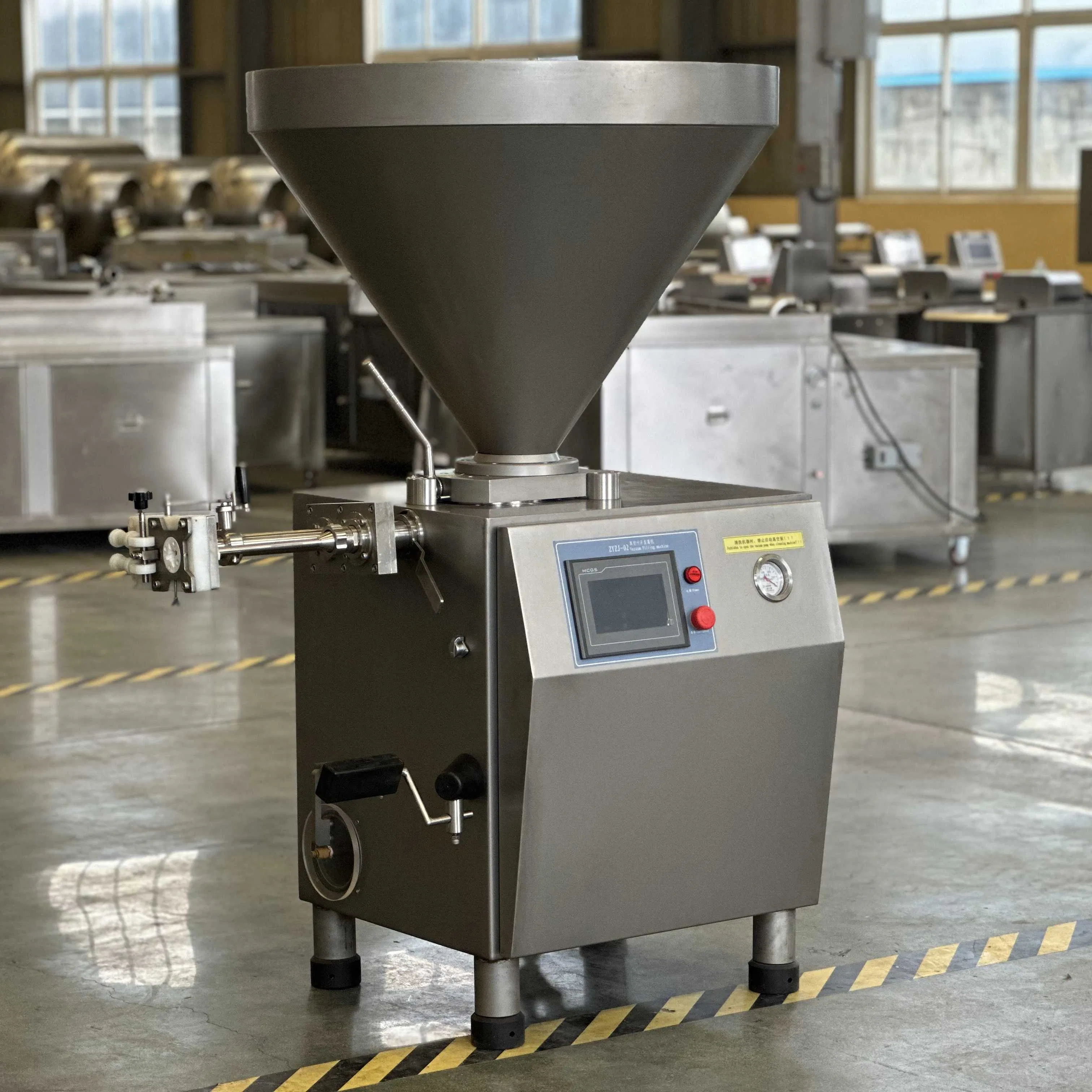 Máquina de Enchimento de Salsichas Comercial para Enchimento Rápido de Salsichas