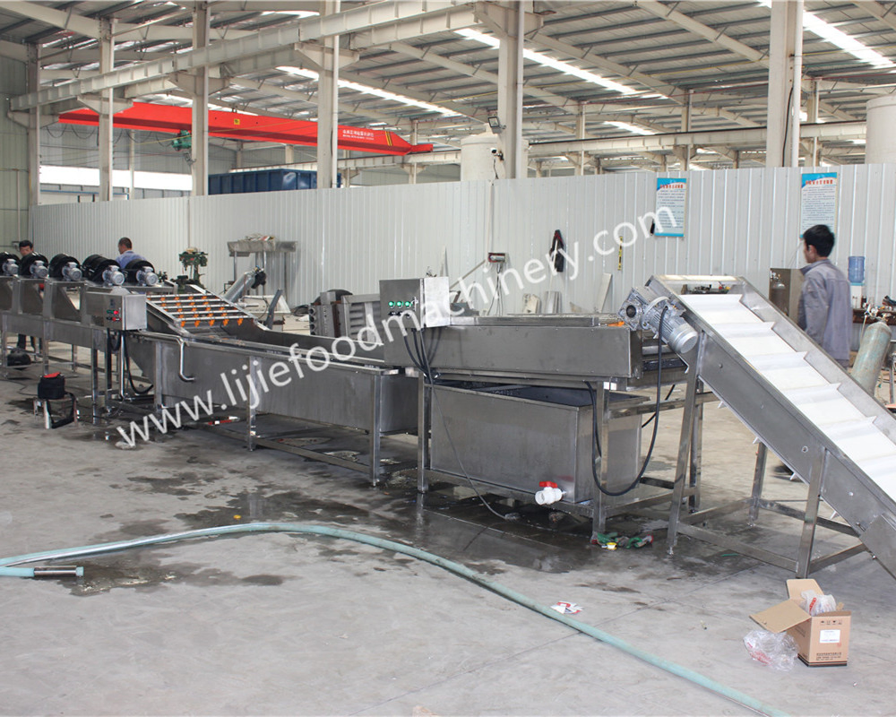 Máquina Industrial Automática de Corte, Dicing e Lavagem de Repolho e Alface