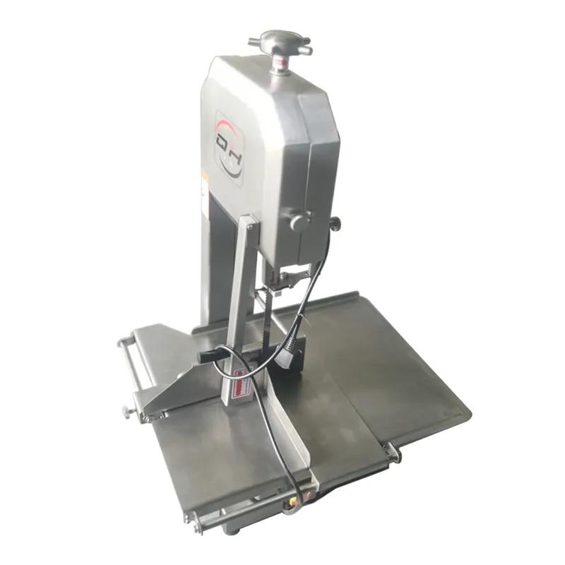 Qh300A Processamento de Carne Congelada por Atacado Cortador de Ossos Serra Picadora Triturador de Carne Bovina Peixe Frango Aves Sawing Máquina Maquinário de Açougueiro