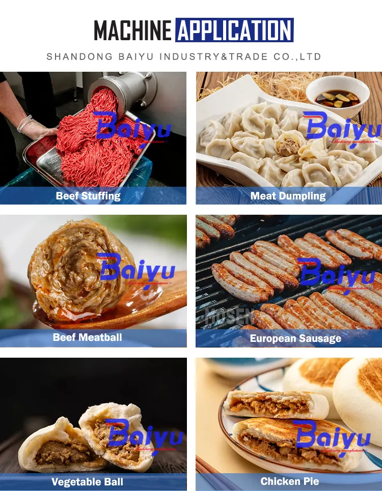 Aplicações de Moagem de Carne