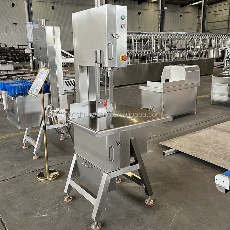 Máquina de Serra Elétrica para Corte de Carne de Vaca, Porco e Cordeiro