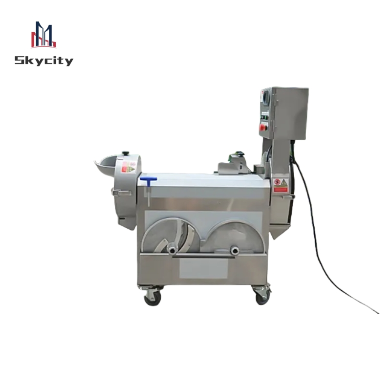 Dqc801A Máquina Slicadora Automática Comercial de Frutas e Legumes, Batata, Tomate, Cebola, Pepino, Cenoura, Cogumelo