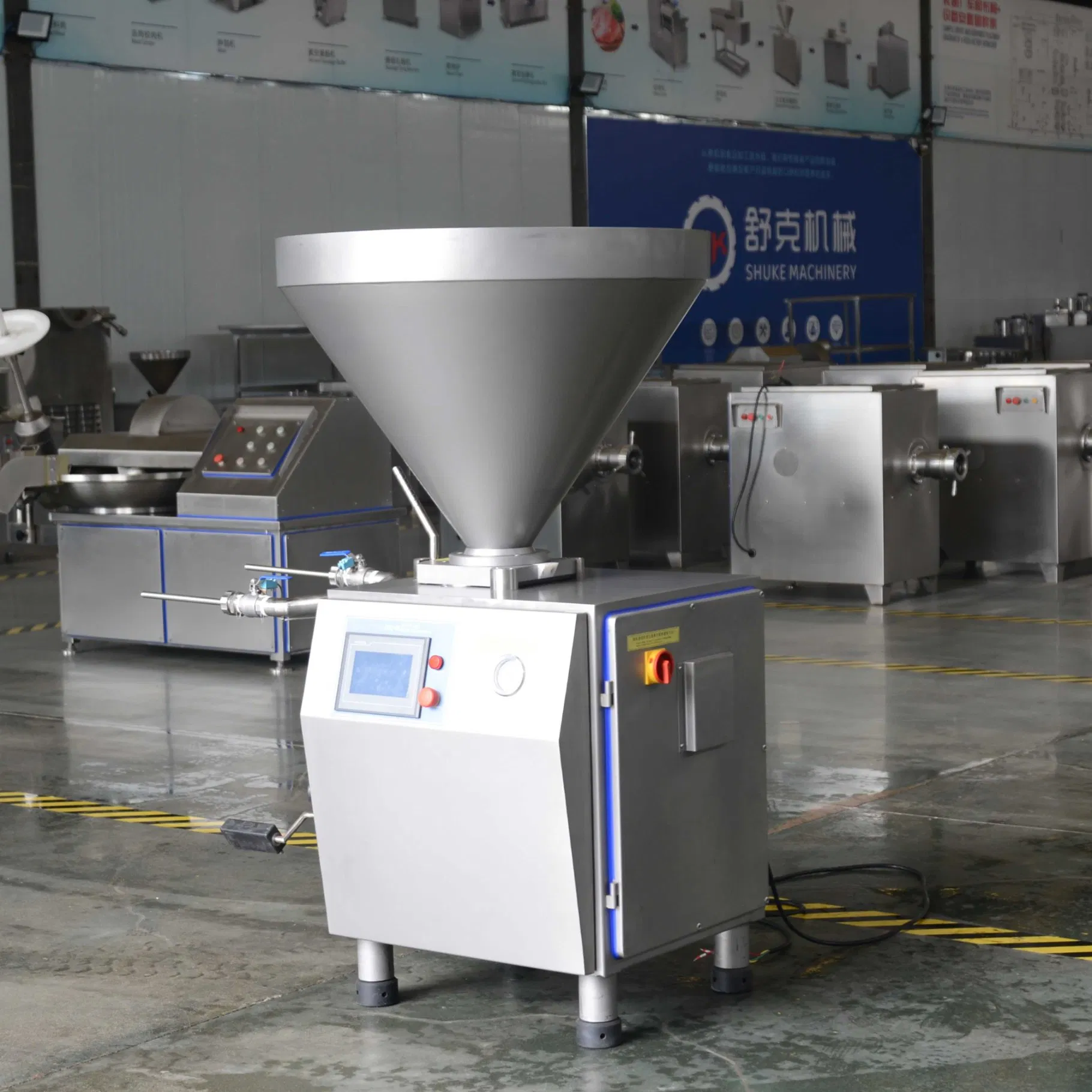 Máquina de Enchimento de Salsichas Comercial para Enchimento Rápido de Salsichas